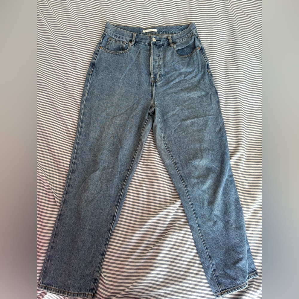 Classic Blue High Waisted Denim Jeans